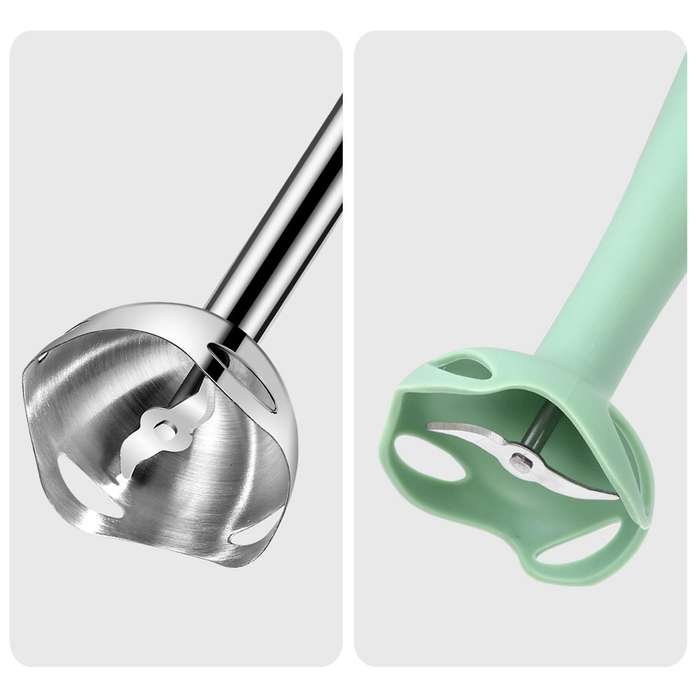 Hand Stick Blender Electric Food Vegetable Grinder Eu Plug Black
