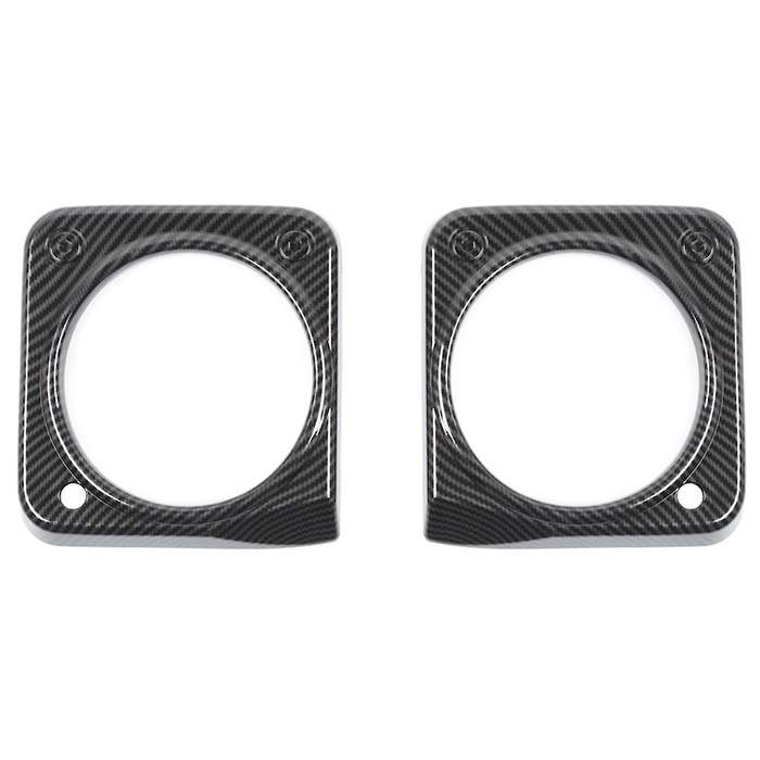 Car Dashboard Decoration Cover for Suzuki Jimny, Abs Carbon Fiber
