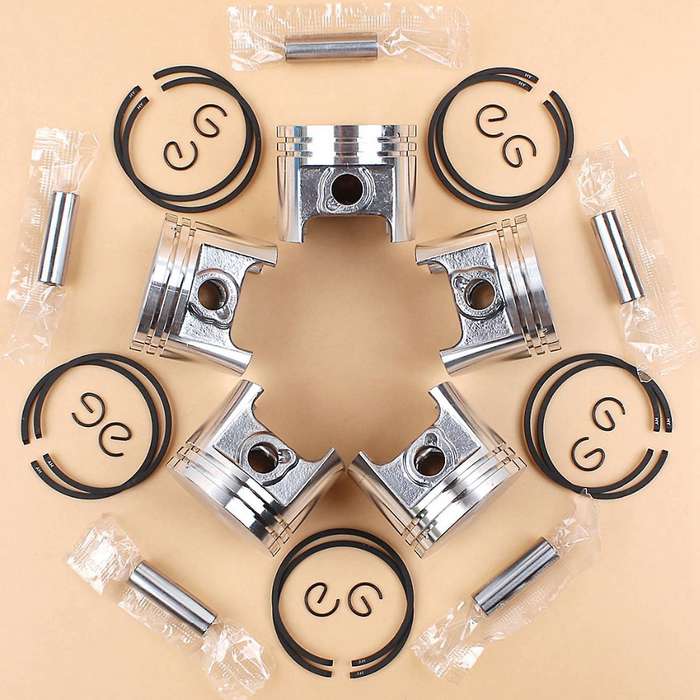 6pcs Piston Pin Ring Kit Is Suitable for Stihl 017 Ms170 Ms170c