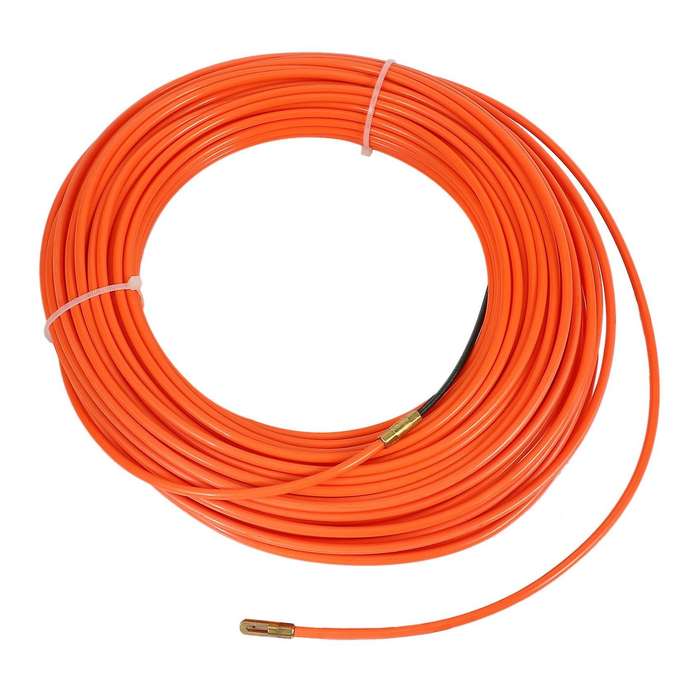4mm 40 Meter Orange Guide Device Nylon Electric Cable Push