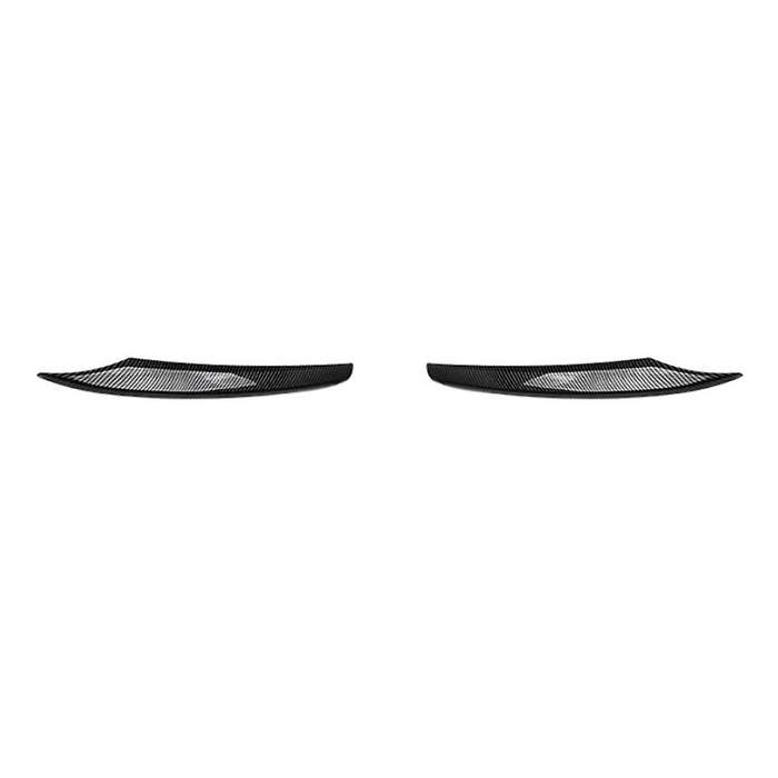 For -jaguar Xel 2018 2019 Car Front Fog Lamp Grille Trim,carbon Fiber