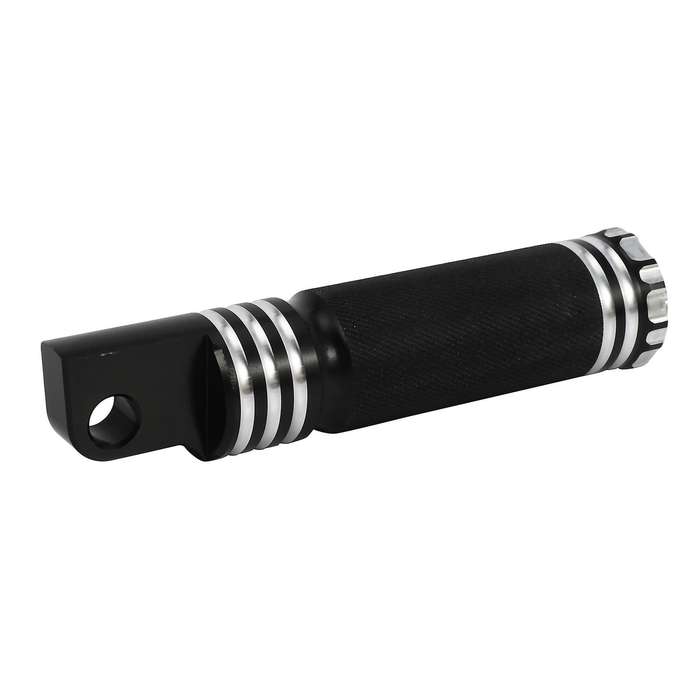 Motorcycle Footrests Black for Harley Touring Sportster Softail Dyna