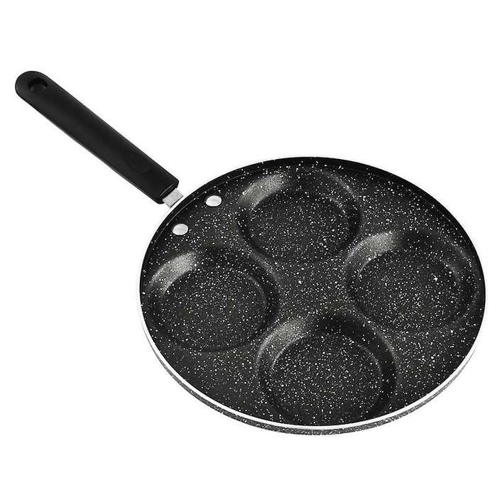 Four-hole Frying Pot Thickened Pan Non-stick Ham Pans Breakfast Maker
