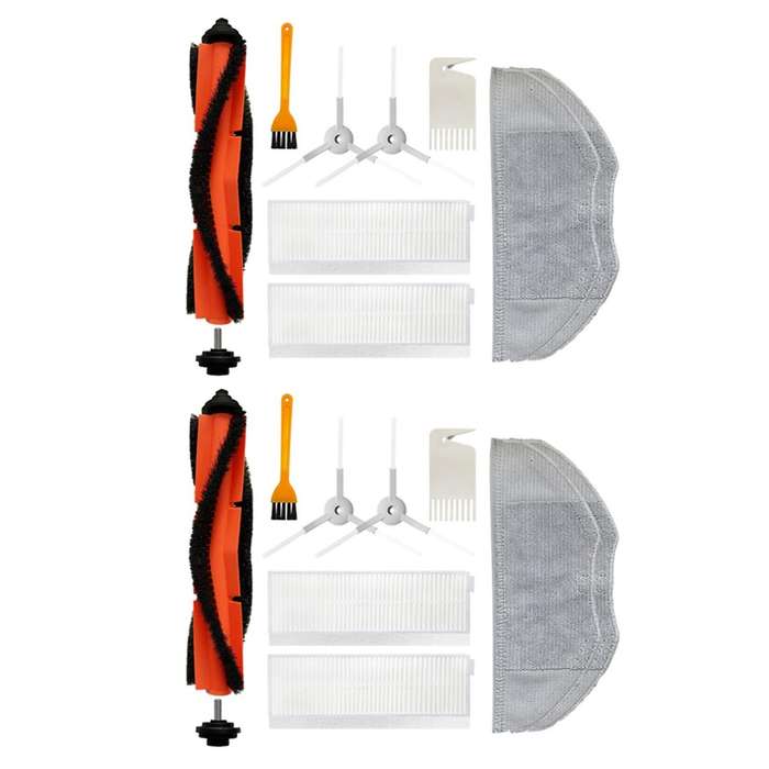 Main Rolling Side Brush Hepa Filter Mop Cloth for Xiaomi Mi Robot