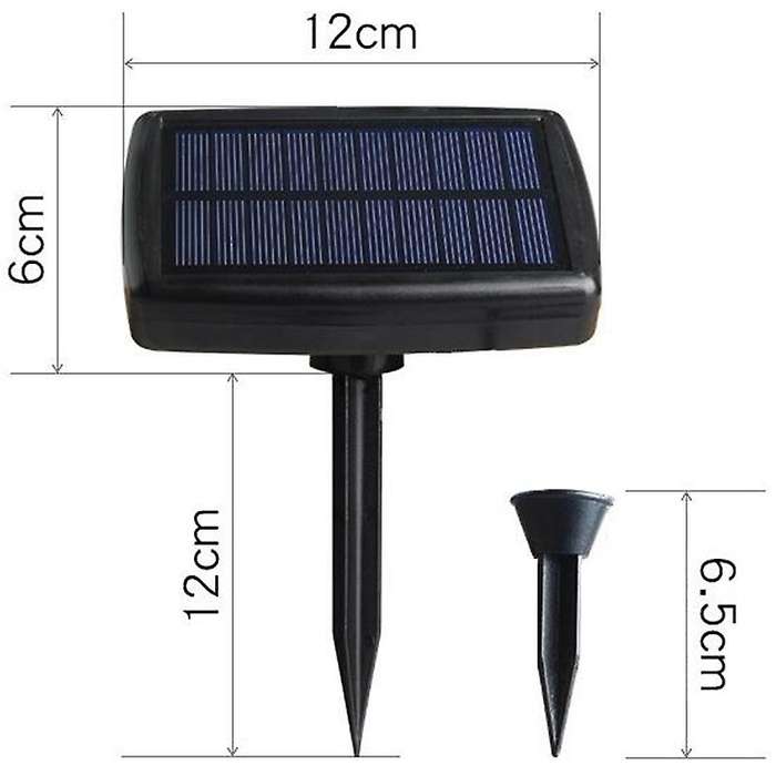 10 In 1 Solar Lights Outdoors Waterproof for Garden Path Pool Decor