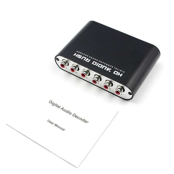 5.1 Channel Dts Dolby Ac-3 Audio Decoder Digital Optical/coaxial