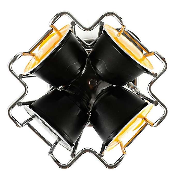24 Cups Rotatable Coffee Pod Holder for Display Capsule Rack