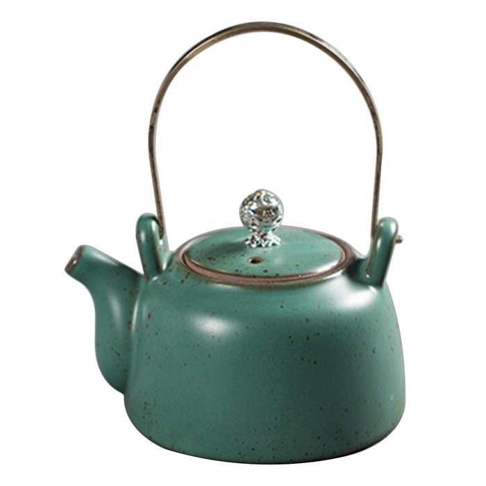 Ceramic Kettle Japanese Retro Teapot Home for Home for Office C