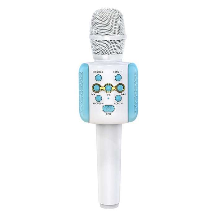 Wireless Bluetooth Microphone Portable Handheld Microphone Blue
