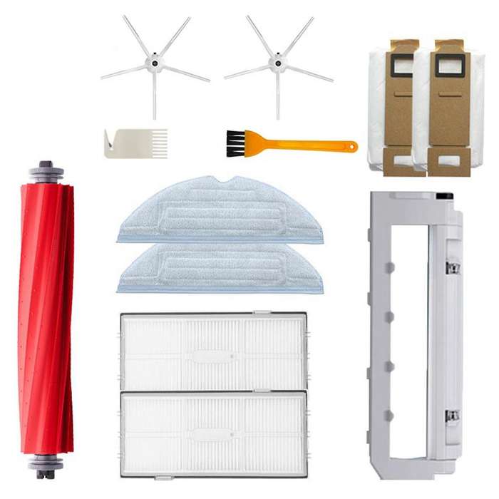 Dust Box Main Brush Cover Hepa Filter Water Tank for Xiaomi Roborock