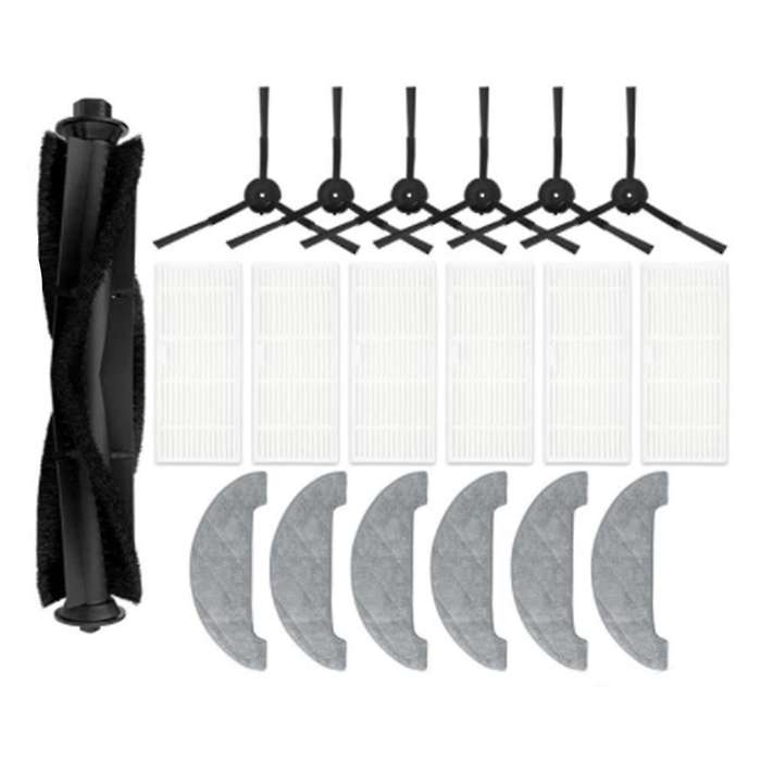 Main Side Brush Hepa Filter Mop Cloth Replacement