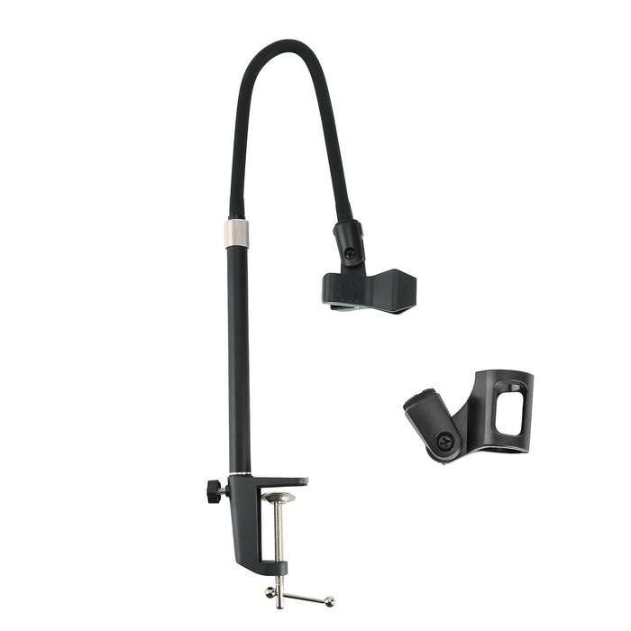 Microphone Stand-mic Stand with 2pc Mic Clip 360 Adjustable Stand