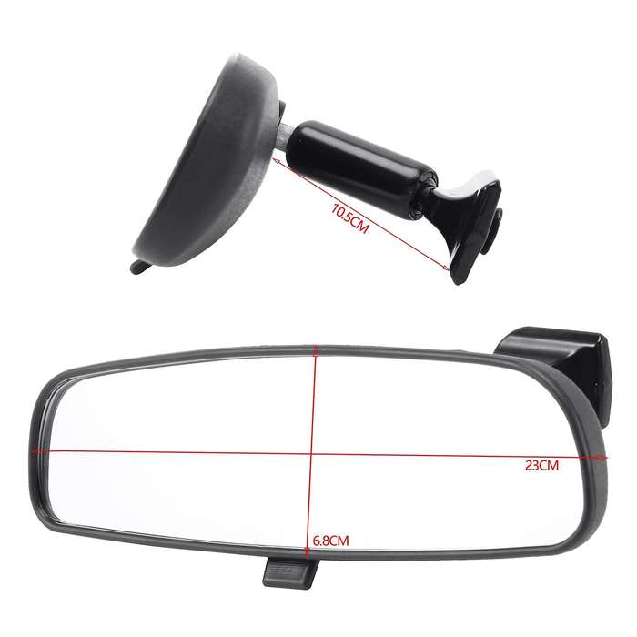 Black Interior Rear View Mirror for Honda Accord Civic Insight
