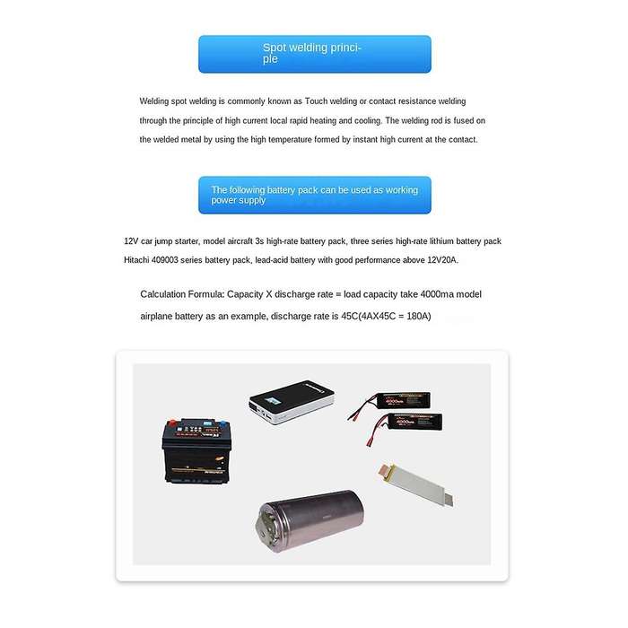 Portable Spot Welding Machine Battery Storage Pcb Circuit Board