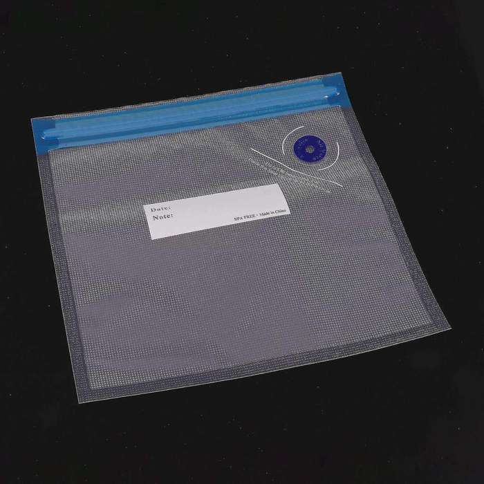 Bags Kit,20 Reusable Bpa Free Food Vacuum Zipper Sealer Bags