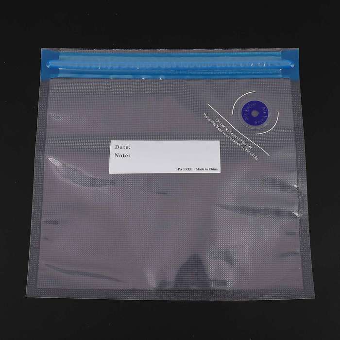 Bags Kit,20 Reusable Bpa Free Food Vacuum Zipper Sealer Bags
