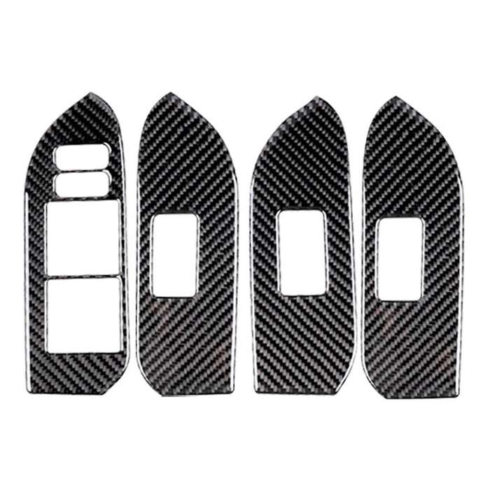 Car Window Lift Switch Trim for Toyota Land Cruiser Prado 2010-2018