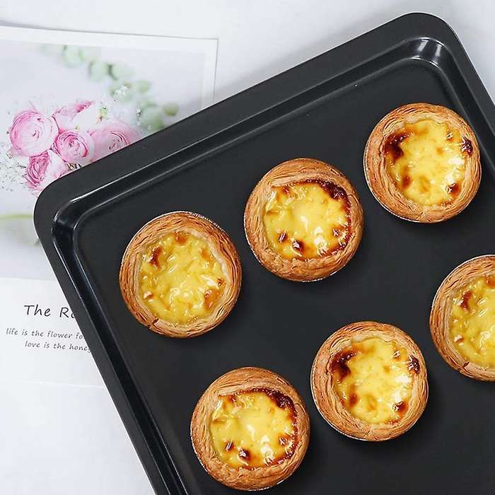 Baking Sheet, Non-stick Carbon Steel Biscuit Paper Frying Pan