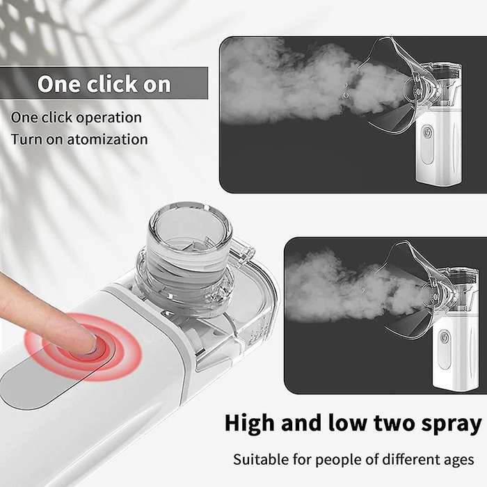 Portable Nebulizer,handheld Nebulizer Machine for Kids Adults