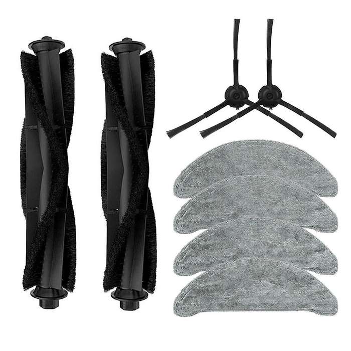 For Mijia Roadmi Eve Plus Sweeping Robot Roller Brush Rag Edge Brush