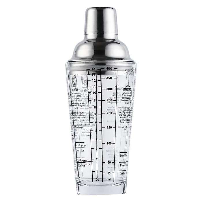 Glass Snow Gram Cup Shaker Glass Cocktail Glass Hand Shake