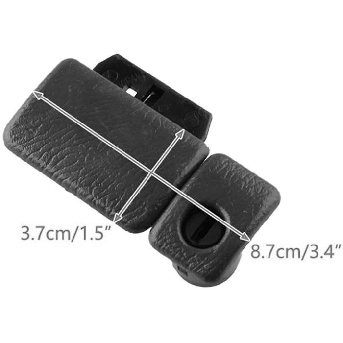 Car Glove Box Lock Latch Handle Plastic