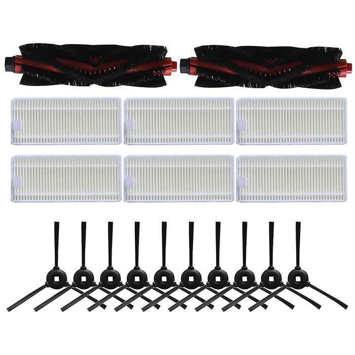 Filters Roller Brush Side Brushes for Lefant M200 M201 M520m M571