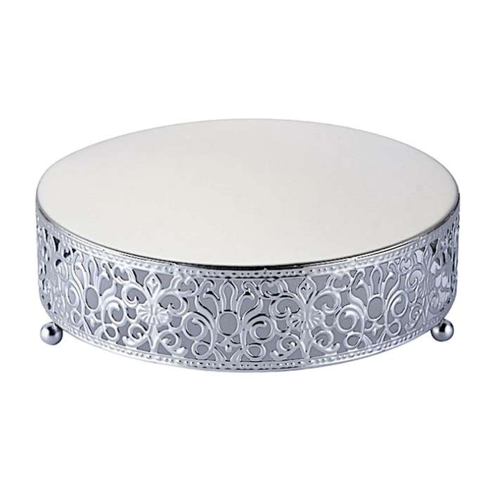 Wedding Dessert Cupcake Cake Stand for Party Wedding Birthday(silver)
