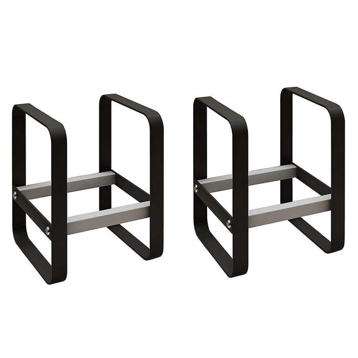 2pcs Metal Dish Rack Kitchen Board Holder Cabinet Storage Shelves S