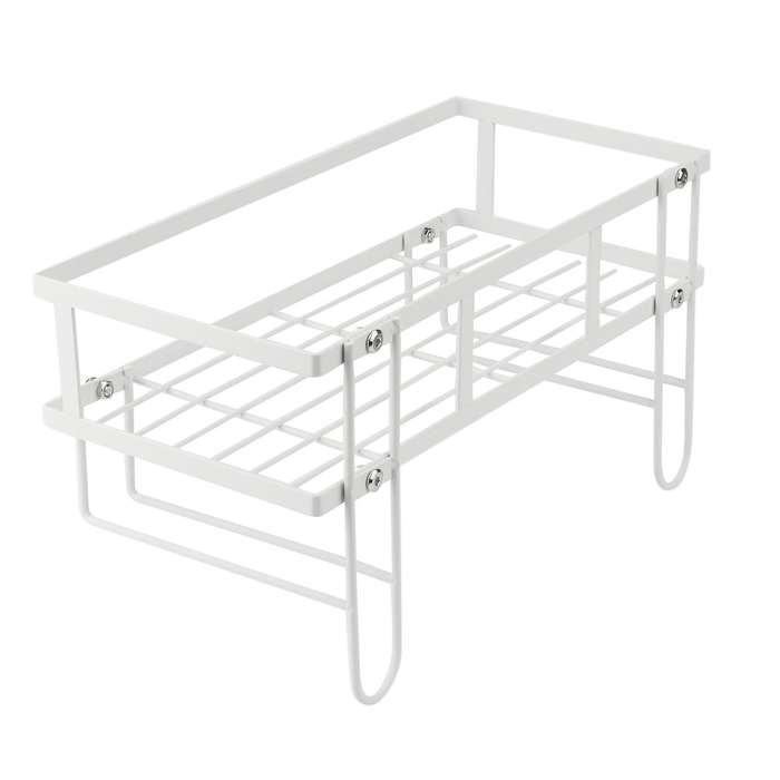 Bathroom Above The Toilet Rack Toilet Bathroom Wall Hanging, White