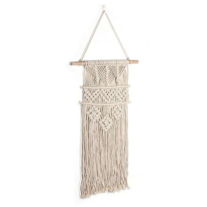 Macrame Woven Wall Hanging Boho Home Chic Decor, Beautiful Apartment