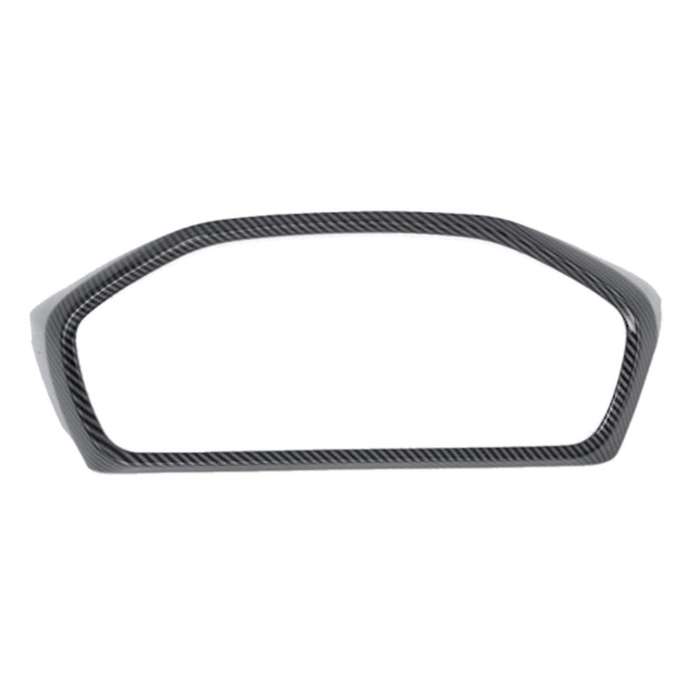 Carbon Fiber Car Dashboard Instrument Frame Cover Sticker Decoration