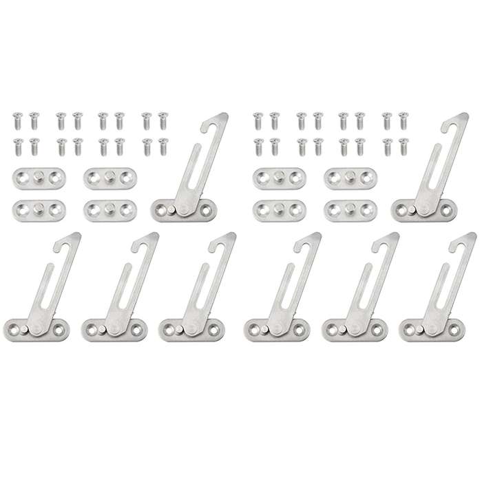 8pcs for Upvc Window Stainless Steel Child Lock Restrictor(right)