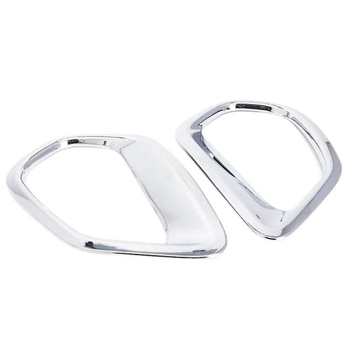 Abs Chrome Front and Rear Fog Lights Cover for Mitsubishi Outlander