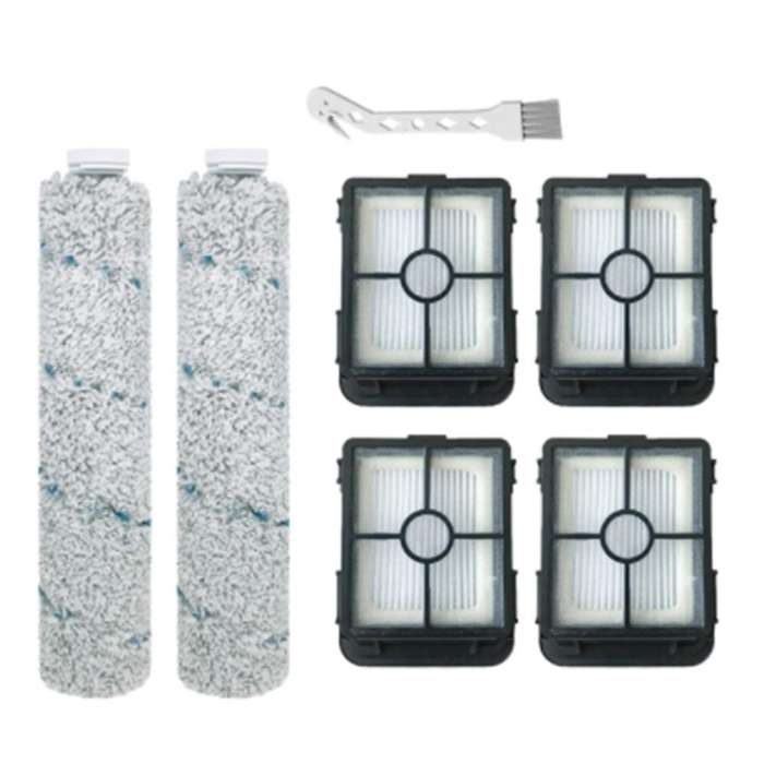 7pcs Roller Brush Filter Set for Bissell Crosswave Cordless Max