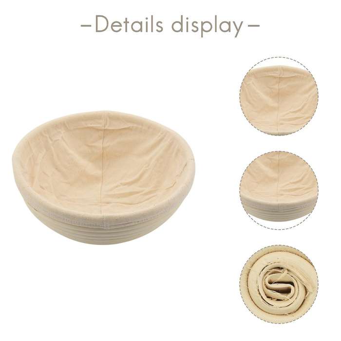 2 Pcs Round Bread Proofing Basket