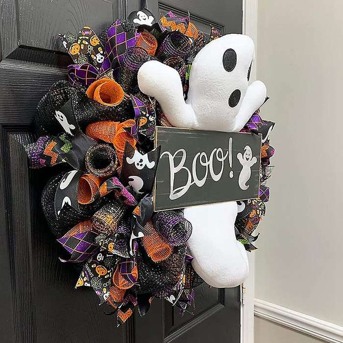 Halloween Scary Ghost Garland Atmosphere Garland Hanging Ornaments