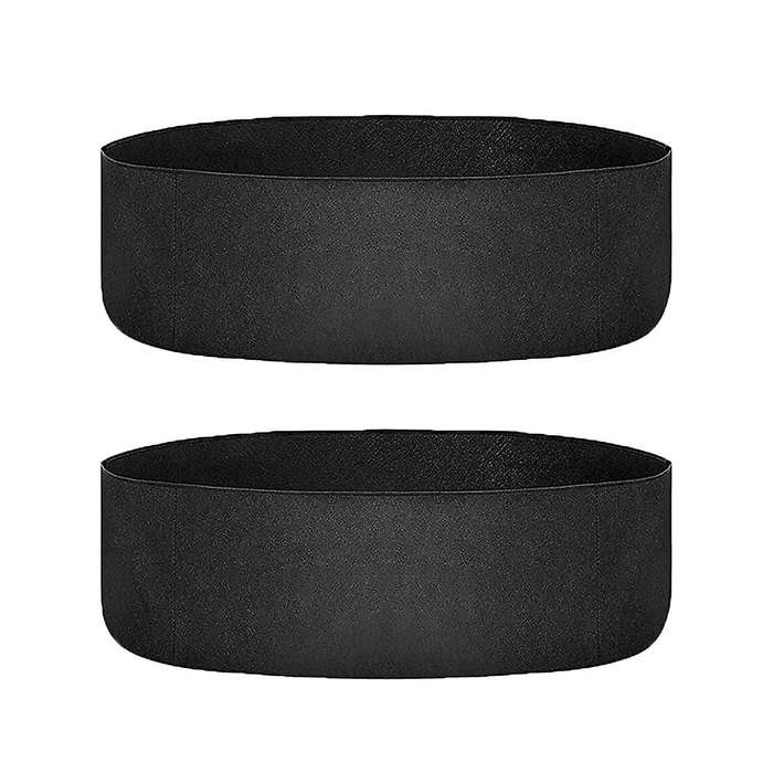 2pcs 50 Gallon Plant Grow Bags Thick Aeration Non-woven Large,a