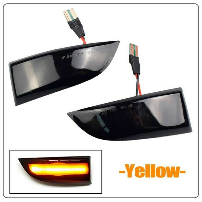Led Indicator Mirror Turn Light Signal for Renault Megane 3 Mk3 Iii