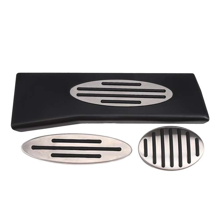 Aluminum At Footrest Gas Brake Clutch Pedal Cover for Bmw Mini Cooper
