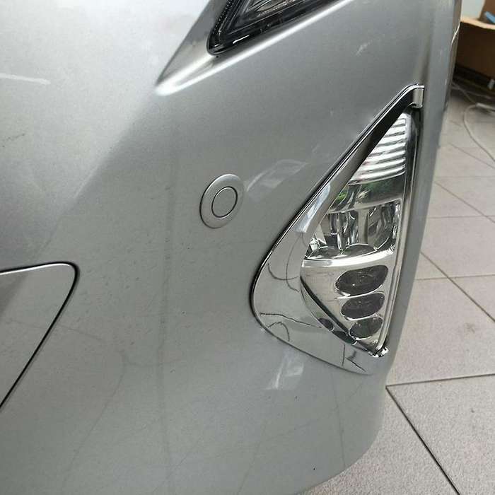 Car Front Fog Light Eyebrows Trim Accessories for Toyota Prius 2016