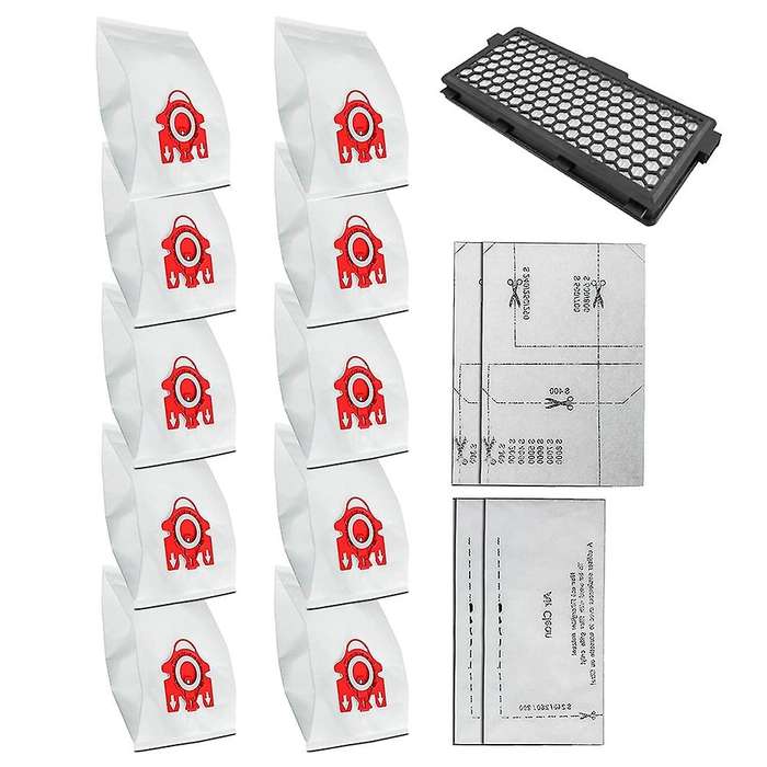 Hepa Filter Motor Protection Dust Bags for Miele 3d Fjm Airclean