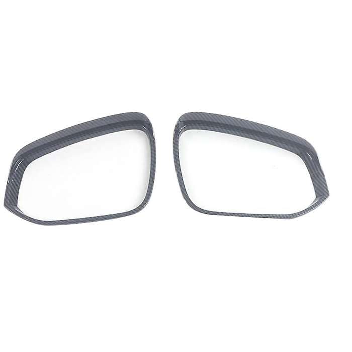 For Toyota Harrier Venza 20-22 Carbon Fiber Rearview Mirror Rain Trim