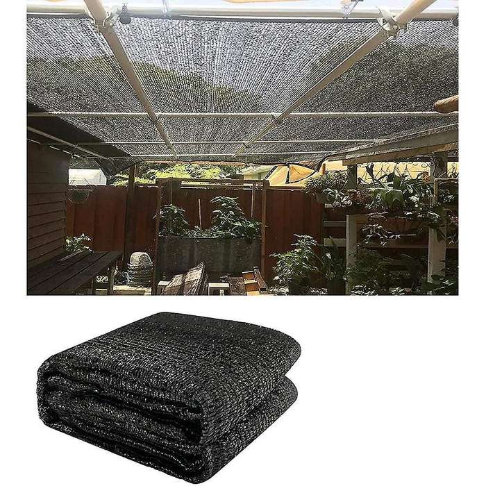 50% 10ft X 20ft Sunblock Shade Net for Garden Flower Plant Greenhouse