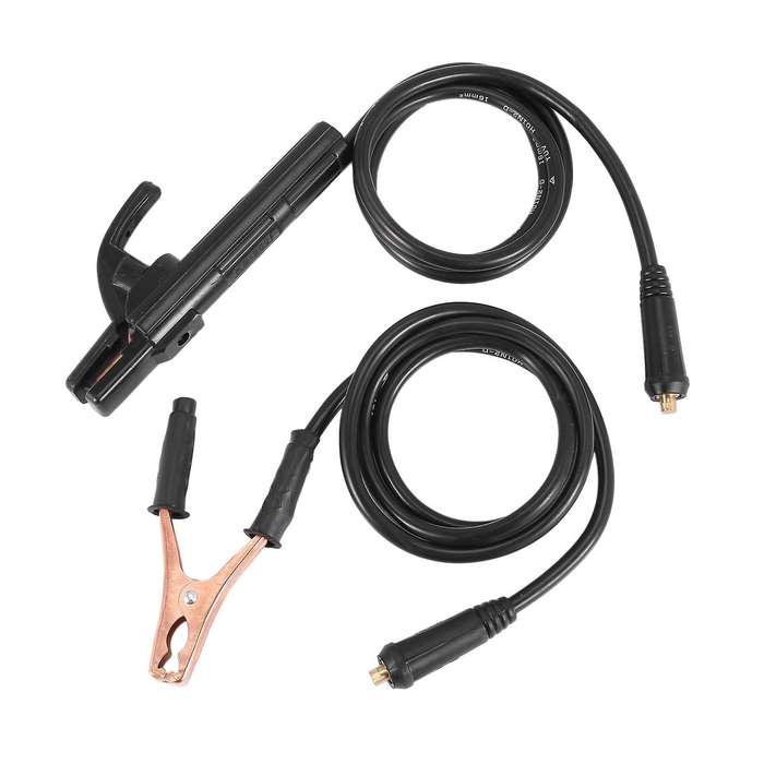 2 Pcs 300a 1.5m Electrode Holder Stick Welders /ground Clamp Set