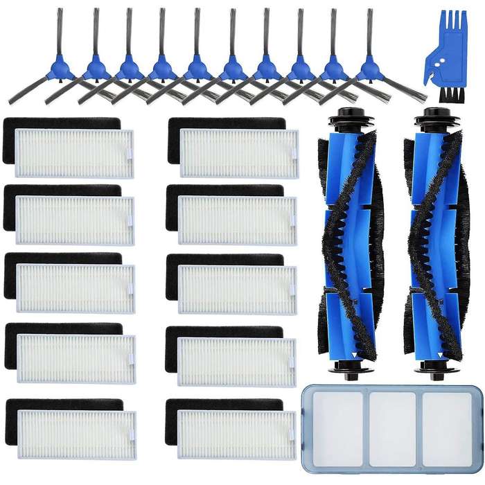 24-pack for Eufy Robovac Primary/filters ,side ,rolling Brushes
