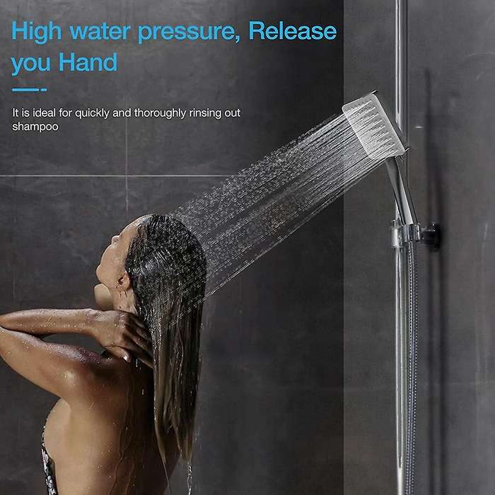 Shower Head and Hose High Pressure - Shower Head with Hose 1.5m