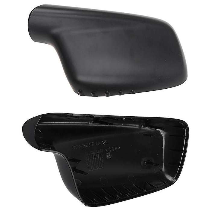Abs Black Side Rearview Mirror Cover for Bmw E46 E65 E66 E67(left)