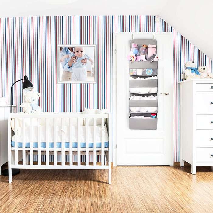 Over Door Hanging Organizer Storage - Pockets Closet Wall Mount