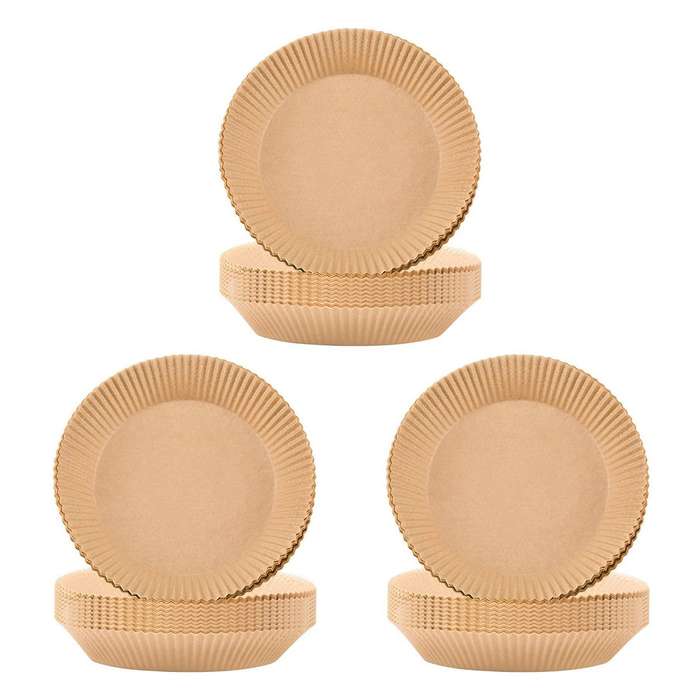 300pcs Air Fryer Parchment Paper Liners Unperforated Parchment Paper